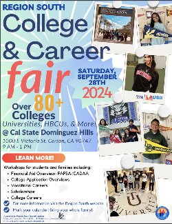 College and Career Fair English